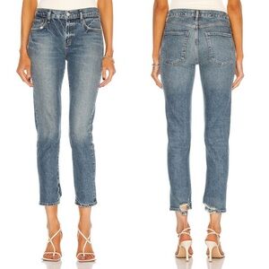 AGOLDE Toni Mid Rise Straight Jean in Landmark
